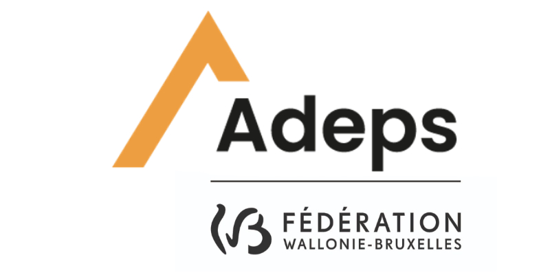 Logo Adeps - Fédération Wallonie-Bruxelles